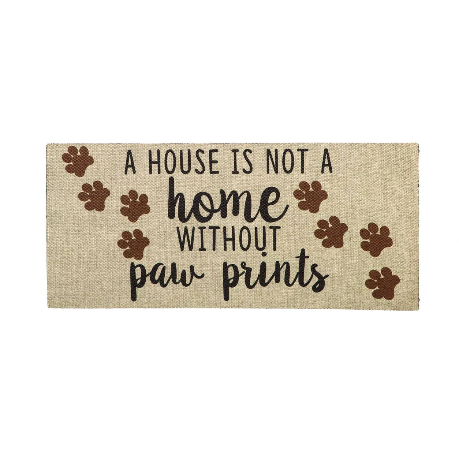 A House is Not a Home Without Paw Prints Sassafras Switch Mat