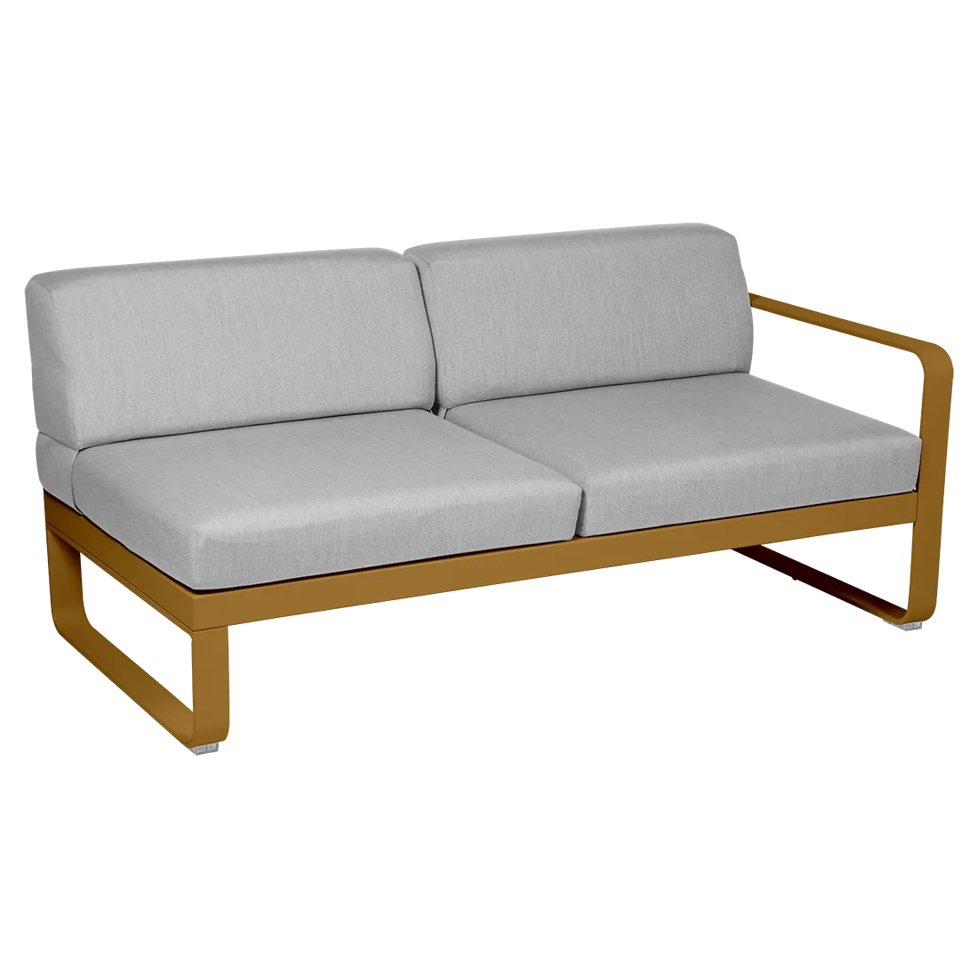 BELLEVIE 2-SEATER RIGHT MODULE-FLANNEL GREY CUSHION