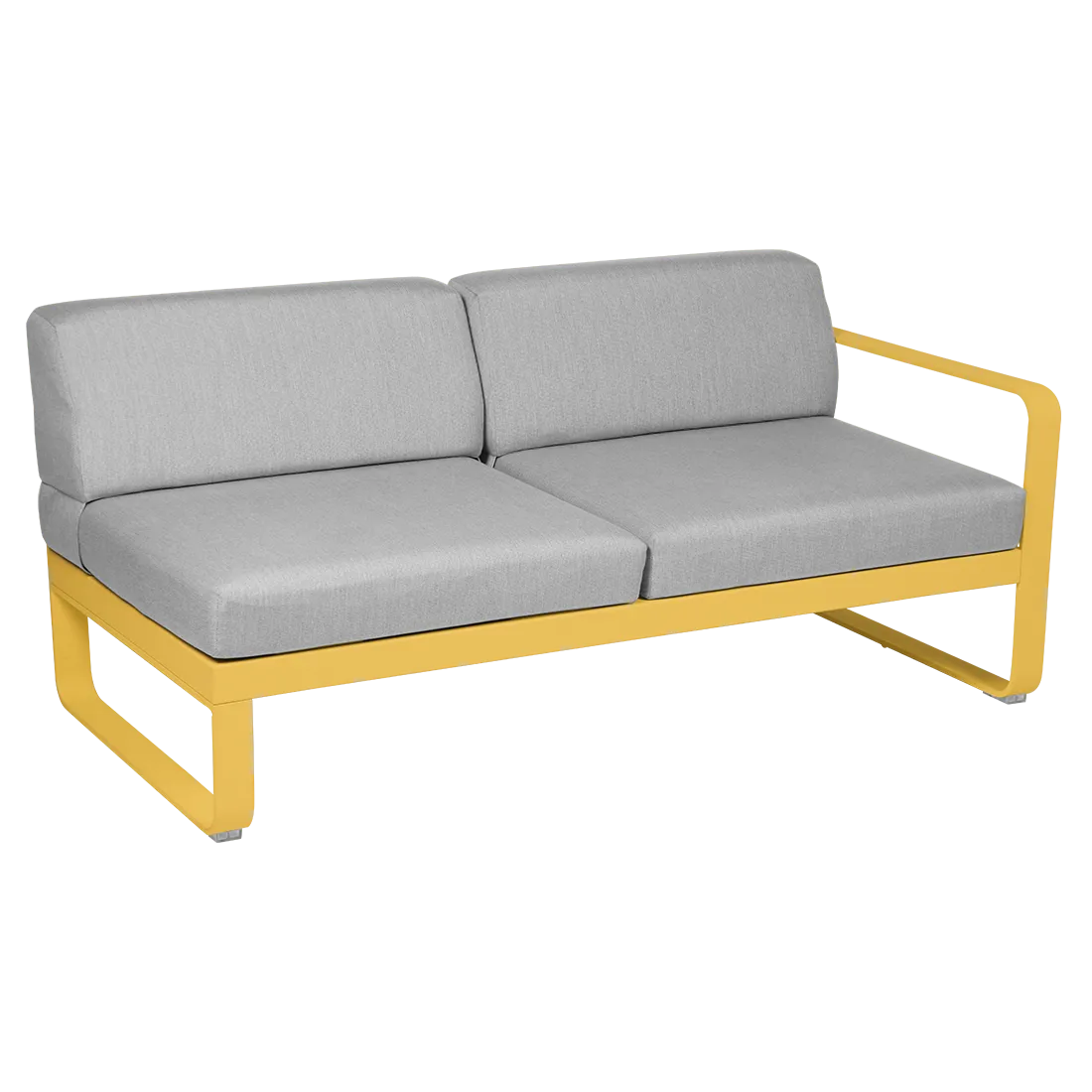 BELLEVIE 2-SEATER RIGHT MODULE-FLANNEL GREY CUSHION