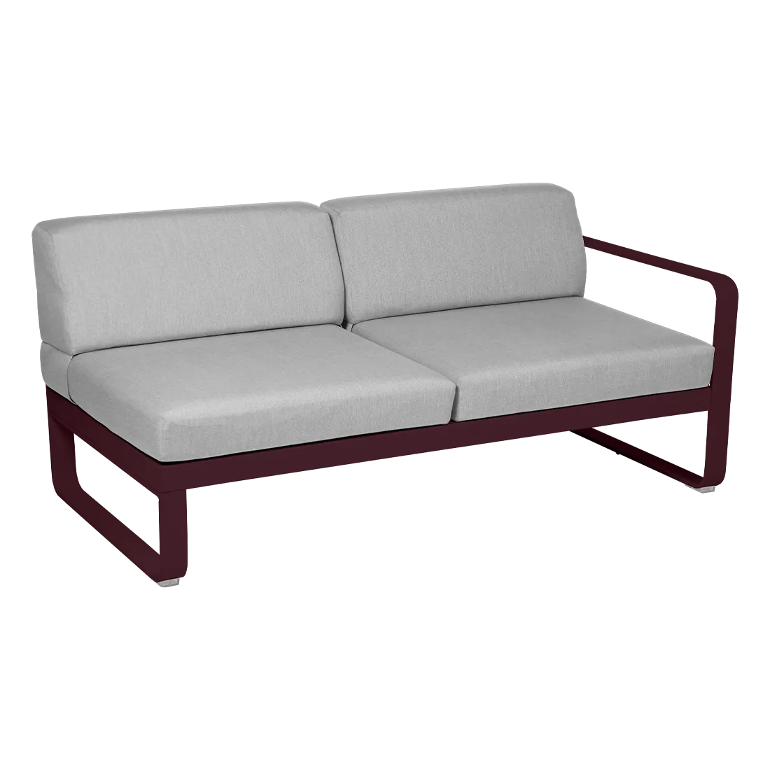 BELLEVIE 2-SEATER RIGHT MODULE-FLANNEL GREY CUSHION