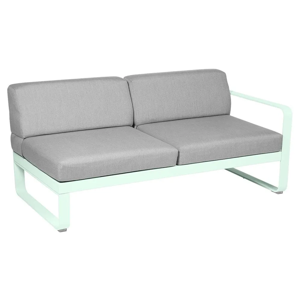 BELLEVIE 2-SEATER RIGHT MODULE-FLANNEL GREY CUSHION