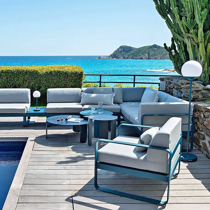 BELLEVIE ARMCHAIR-OFF WHITE CUSHION