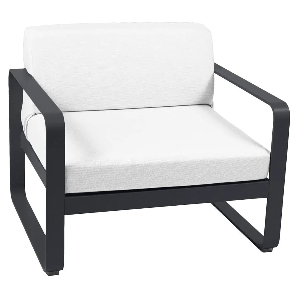 BELLEVIE ARMCHAIR-OFF WHITE CUSHION