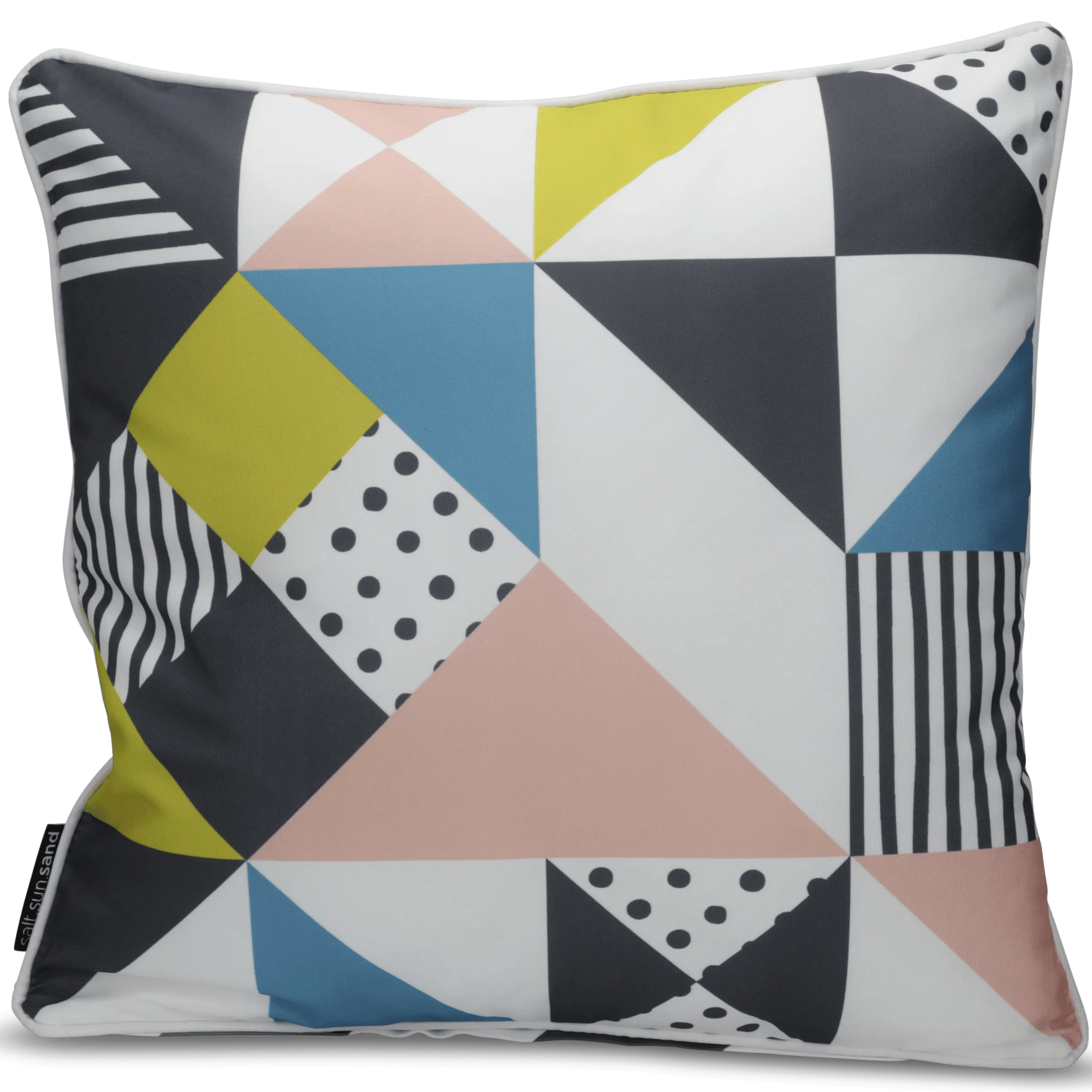 Bondi Pixel - 45 x 45 cm Piped Cushion