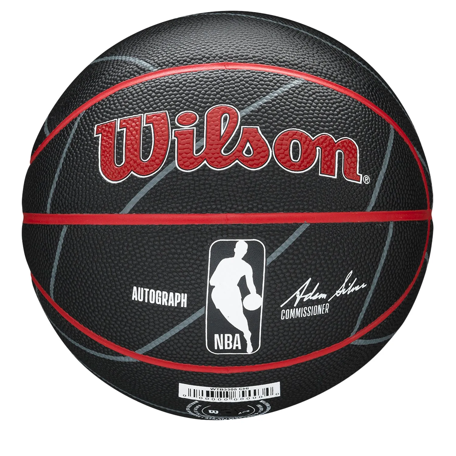 Chicago Bulls Team Autograph Mini Basketball