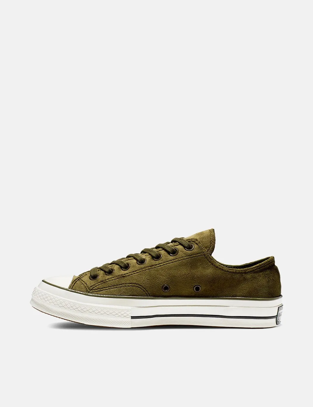 Converse 70's Chuck Taylor Low 165178C (Velvet) - Surplus Green/Egret/Black