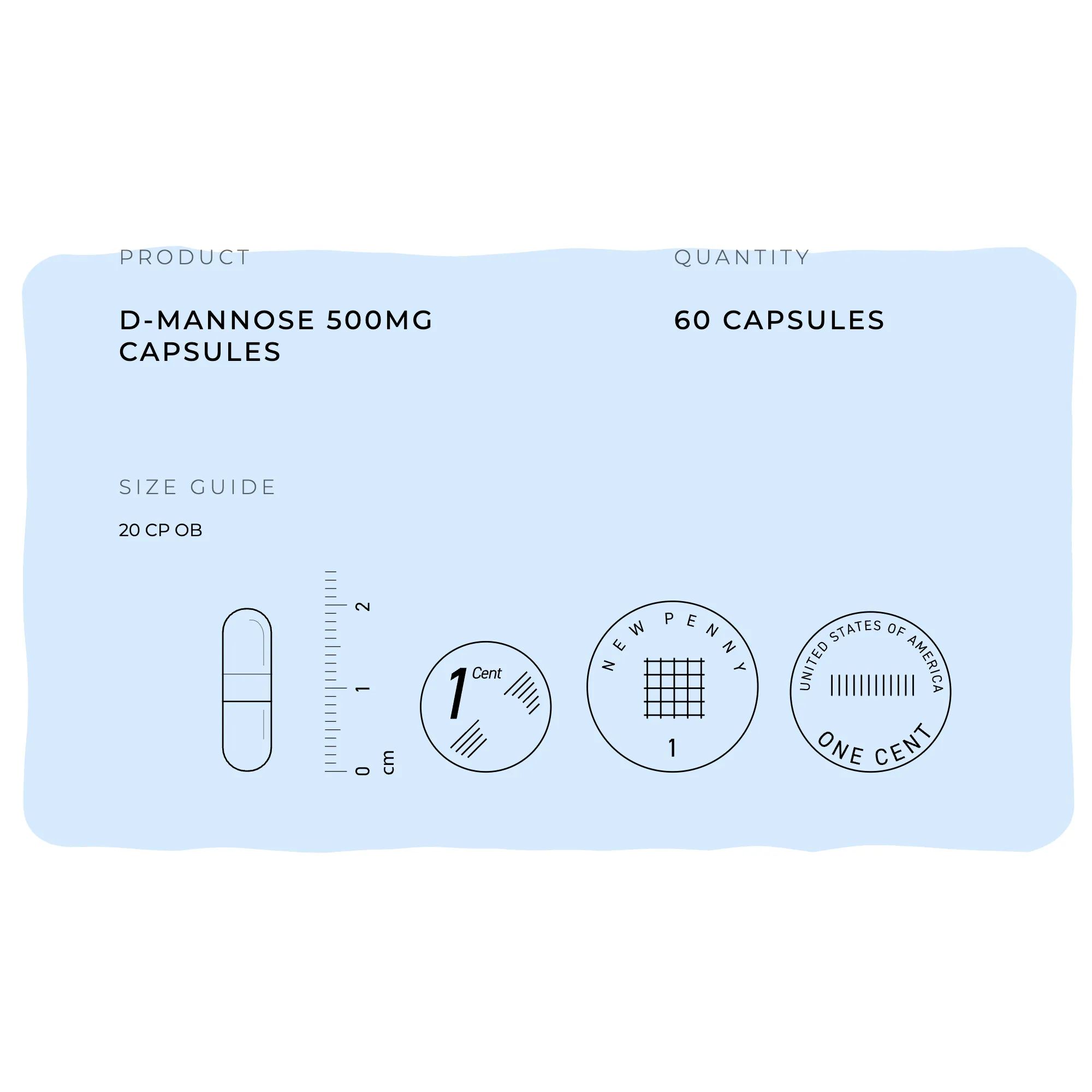 D-Mannose Capsules - Urinary Tract Health