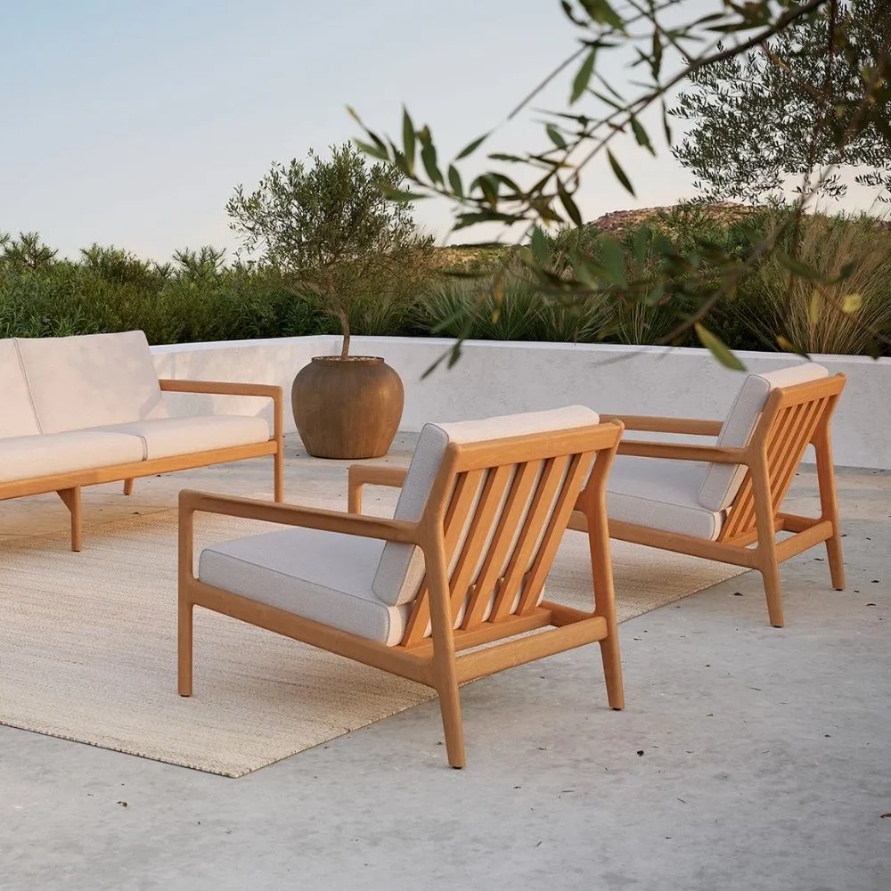 Ethnicraft Teak Jack Outdoor Lounge Chair