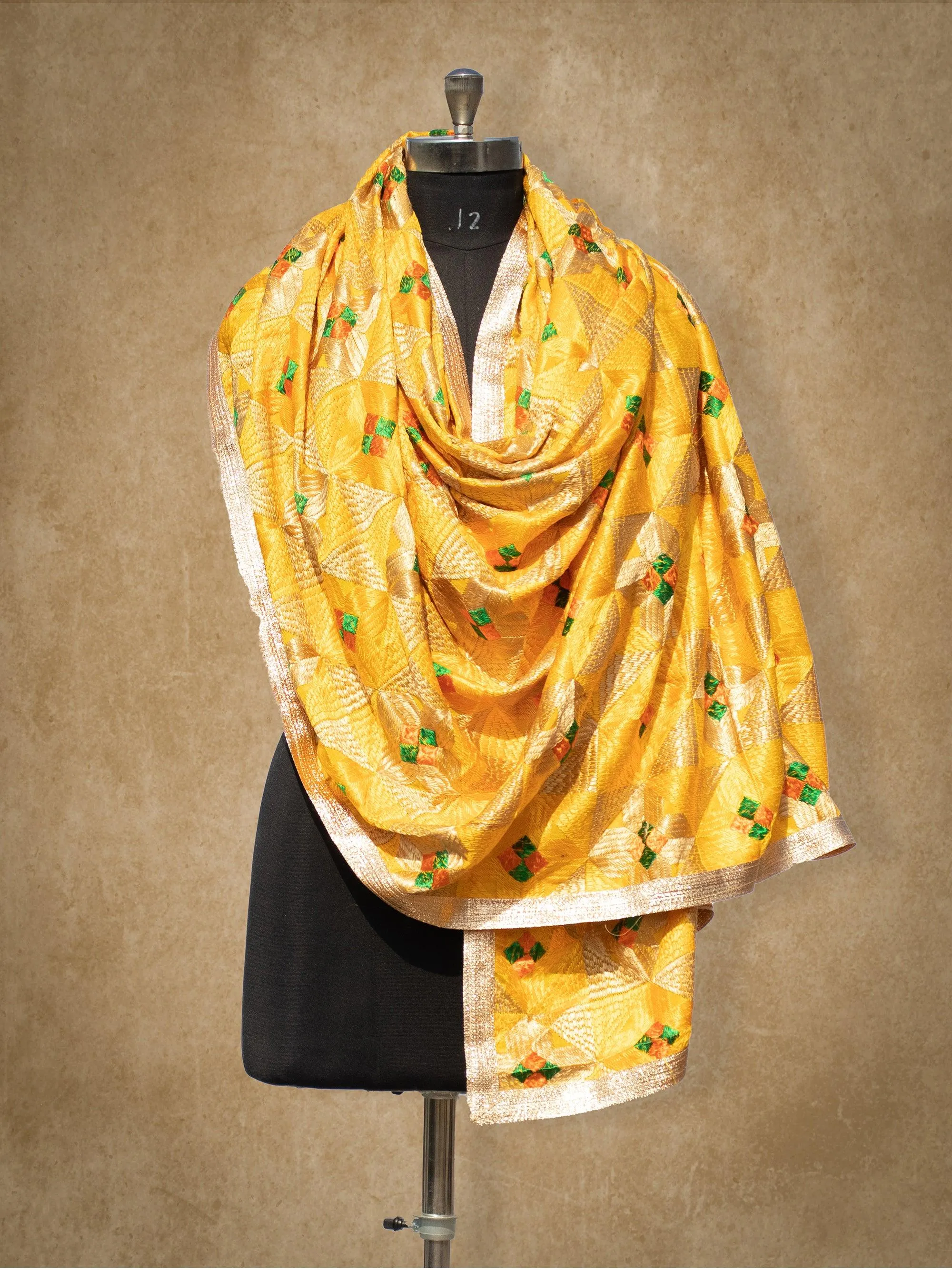 Exotic Handloom Phulkari Dupatta DP-06