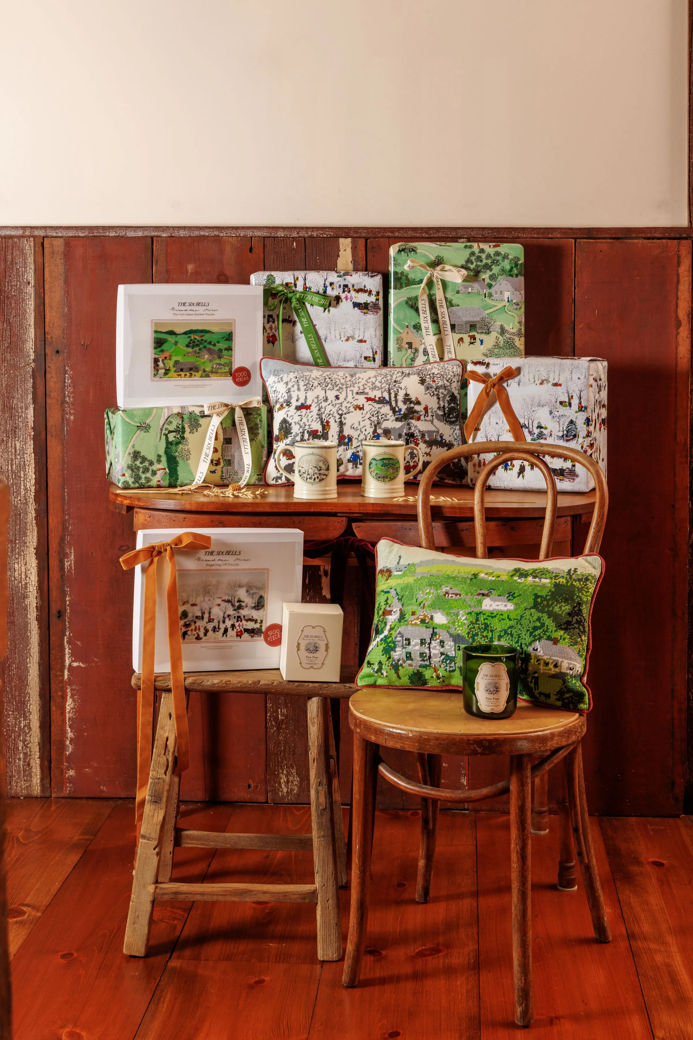 Grandma Moses 'Sugaring Off' Puzzle