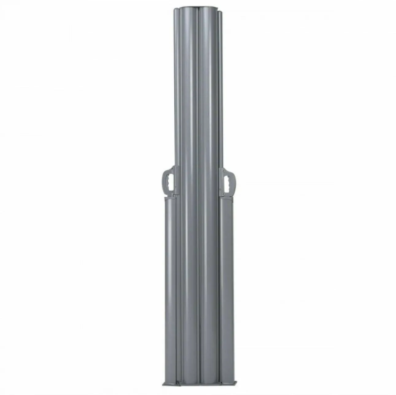 Heavy Duty Elegant Patio Retractable Double Folding Side Awning Screen Divider 237x71 inch