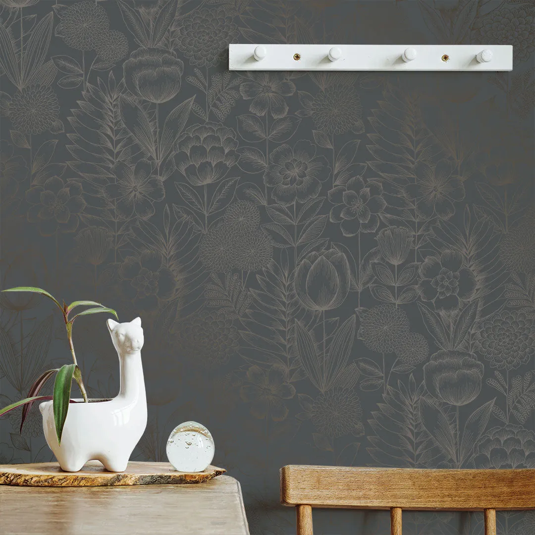 Homestead Floral Peel and Stick Wallpaper