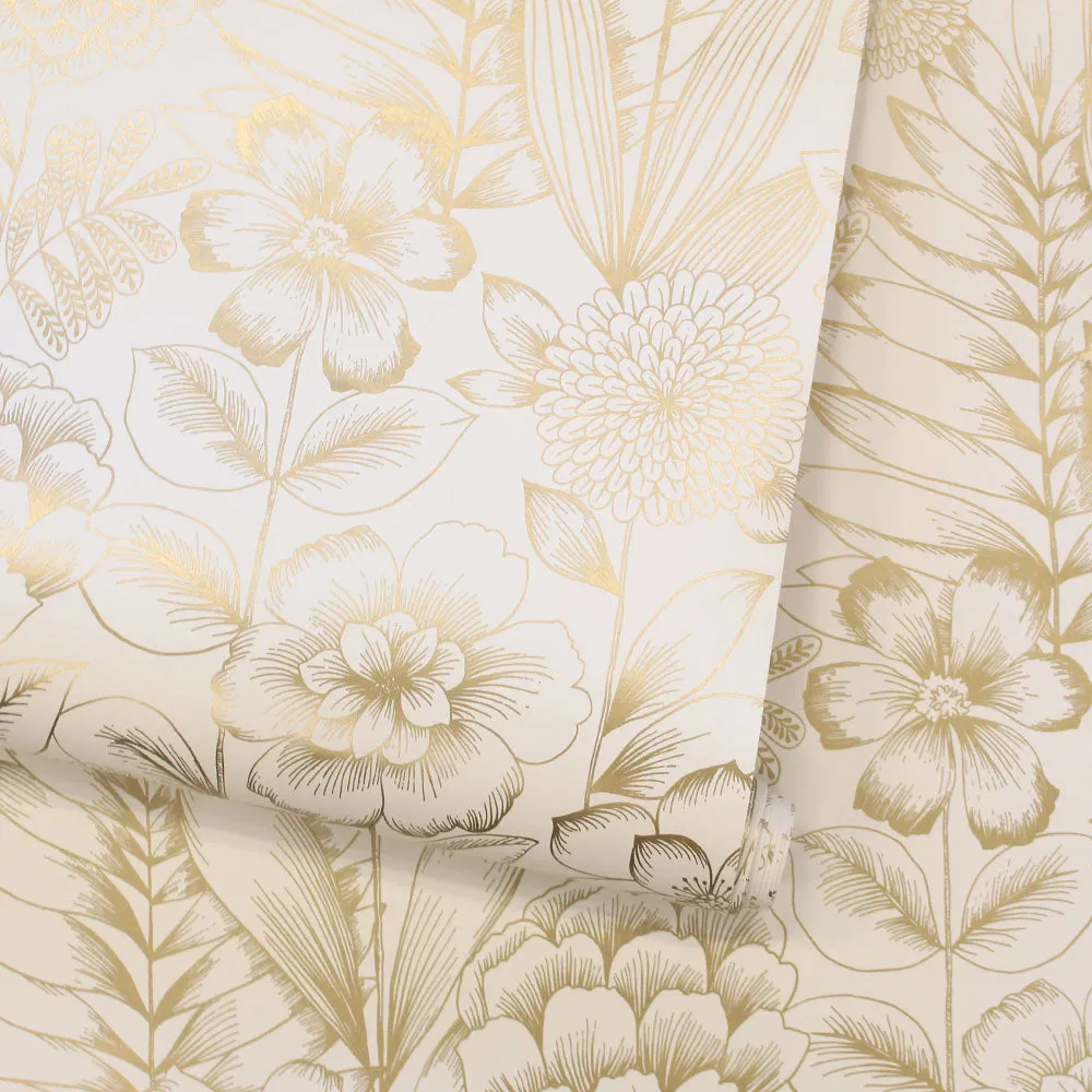 Homestead Floral Peel and Stick Wallpaper