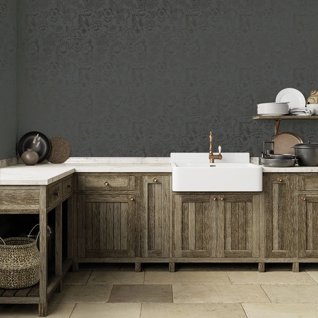 Homestead Floral Peel and Stick Wallpaper