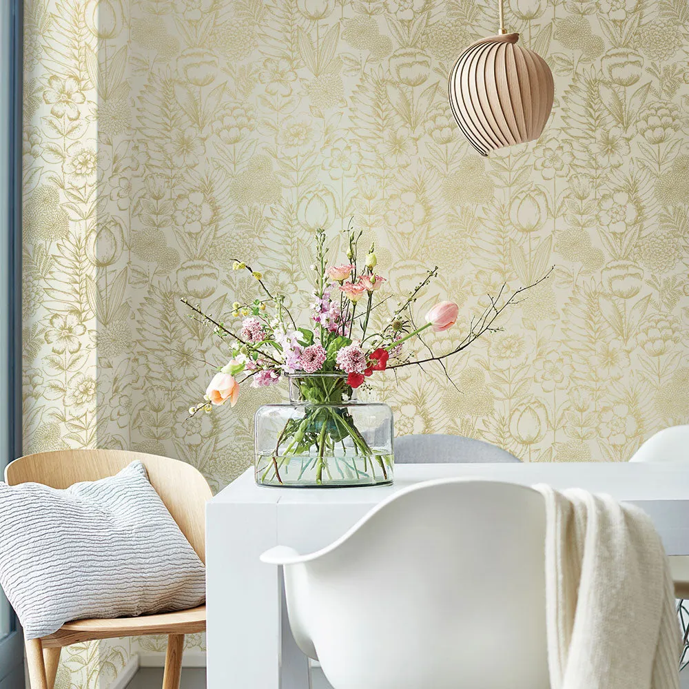 Homestead Floral Peel and Stick Wallpaper