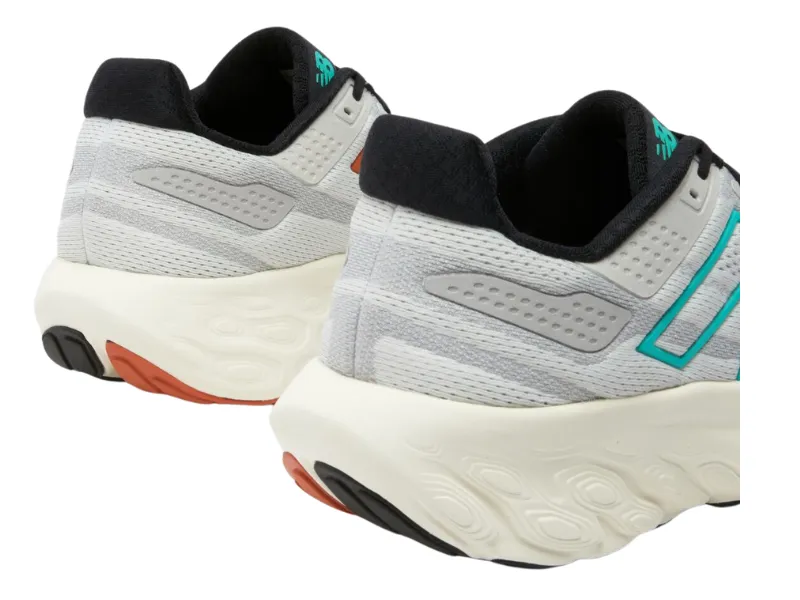 New Balance Fresh Foam X 1080v13 Mens Running Shoe (Grey Matter/Cyber Jade/Black)