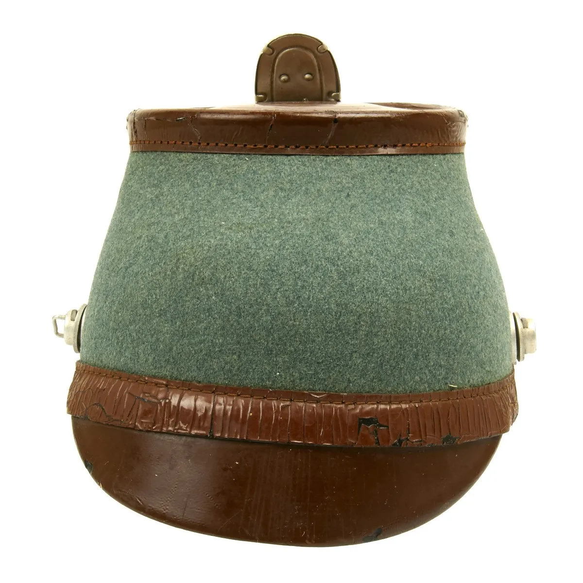 Original German WWII Robert Lubstein Rural Polizei Shako by Erel
