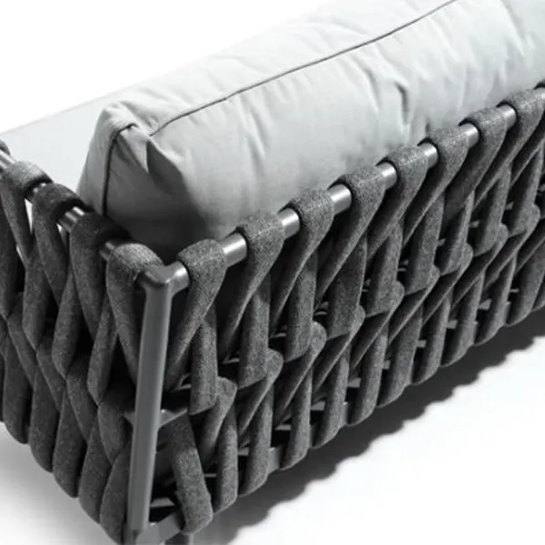 Outdoor Braided & Rope Daybed - Moto