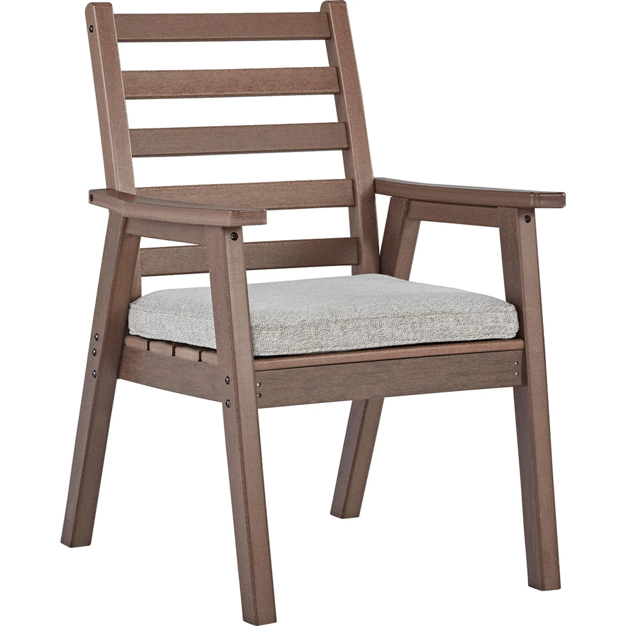 Outdoor Emmeline Arm Chair with Cushion (set of 2)