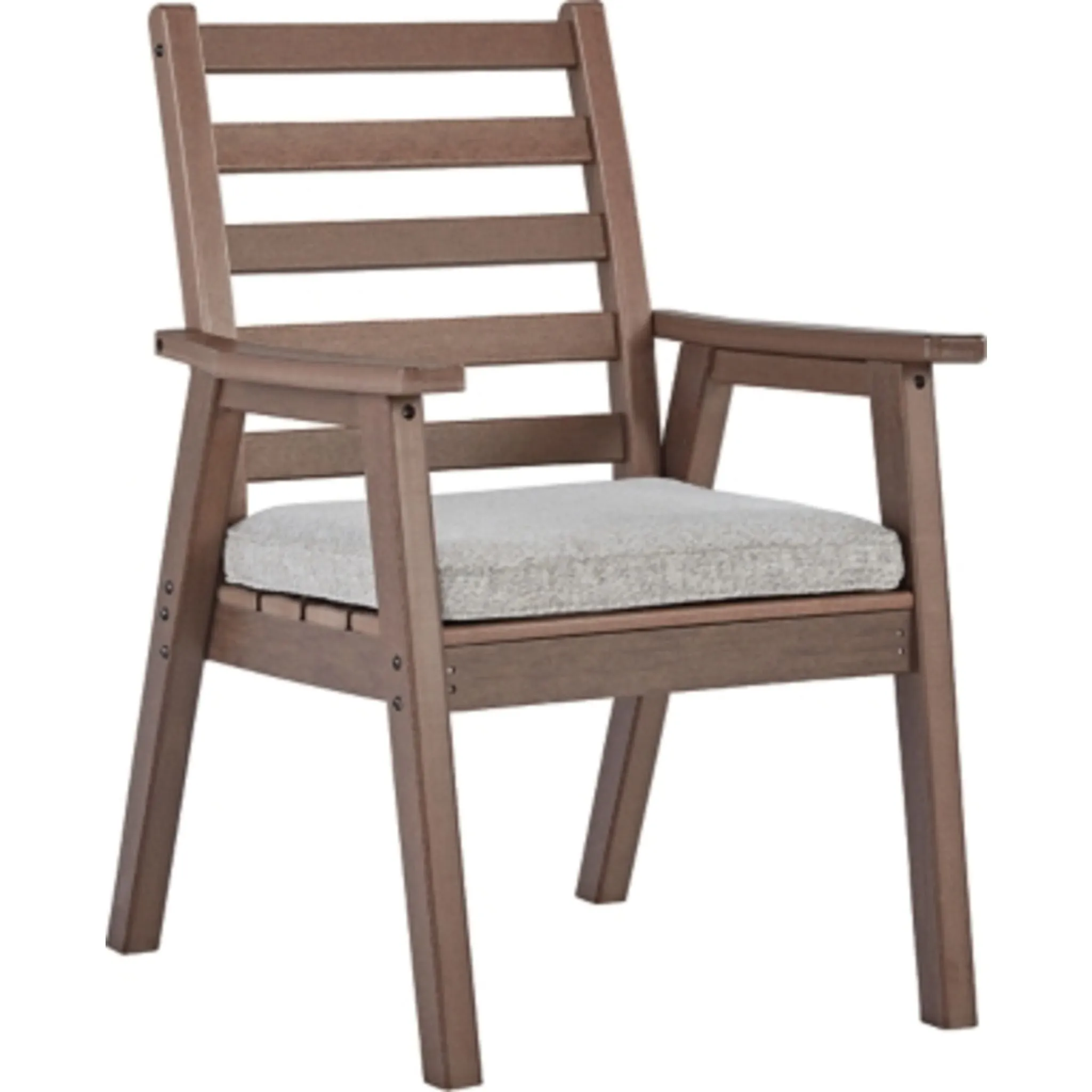 Outdoor Emmeline Arm Chair with Cushion (set of 2)