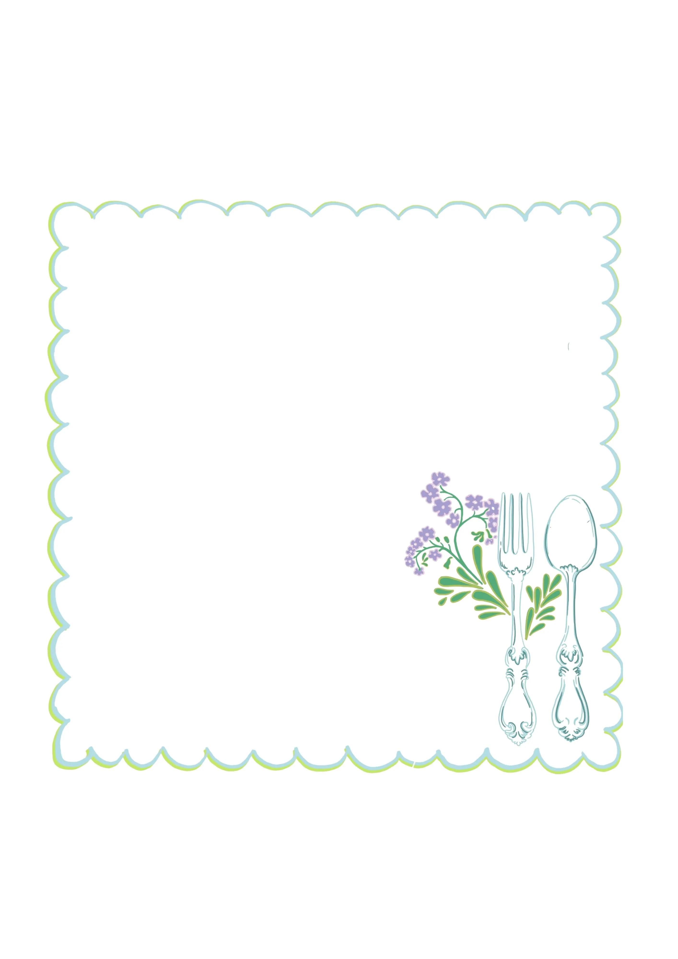 Pasta napkins- Set of 2