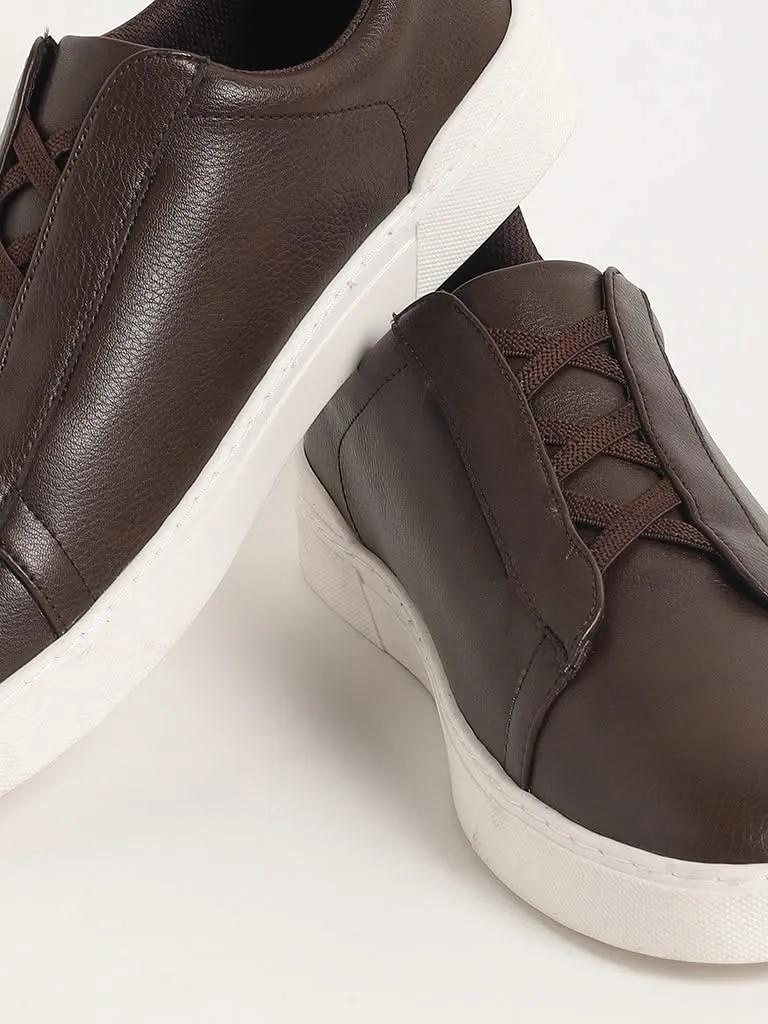 Mens Brown Casual Shoes by SOLEPLAY - Stylish and Comfortable Footwear