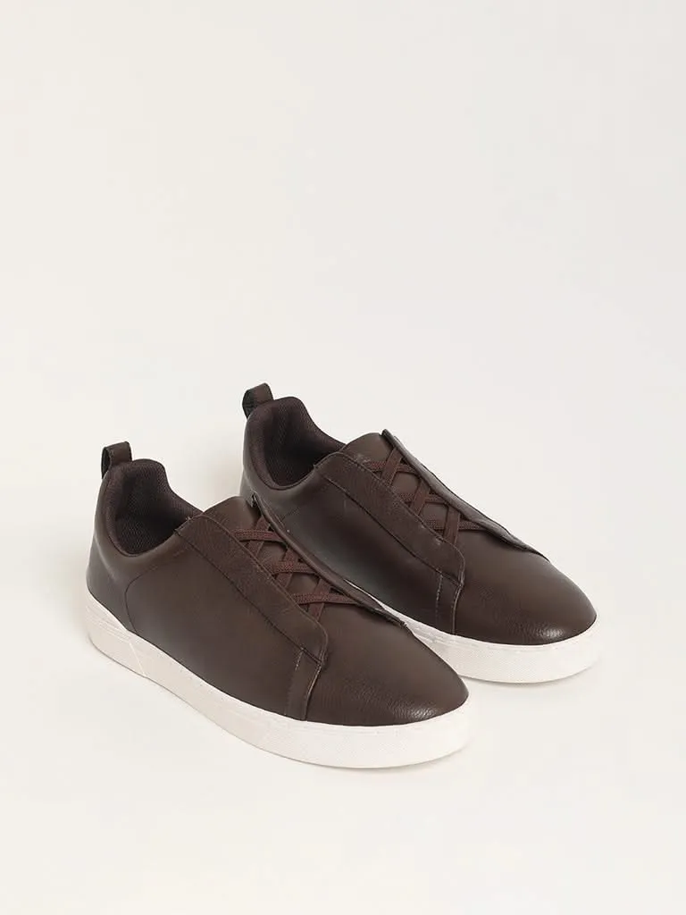 Mens Brown Casual Shoes by SOLEPLAY - Stylish and Comfortable Footwear