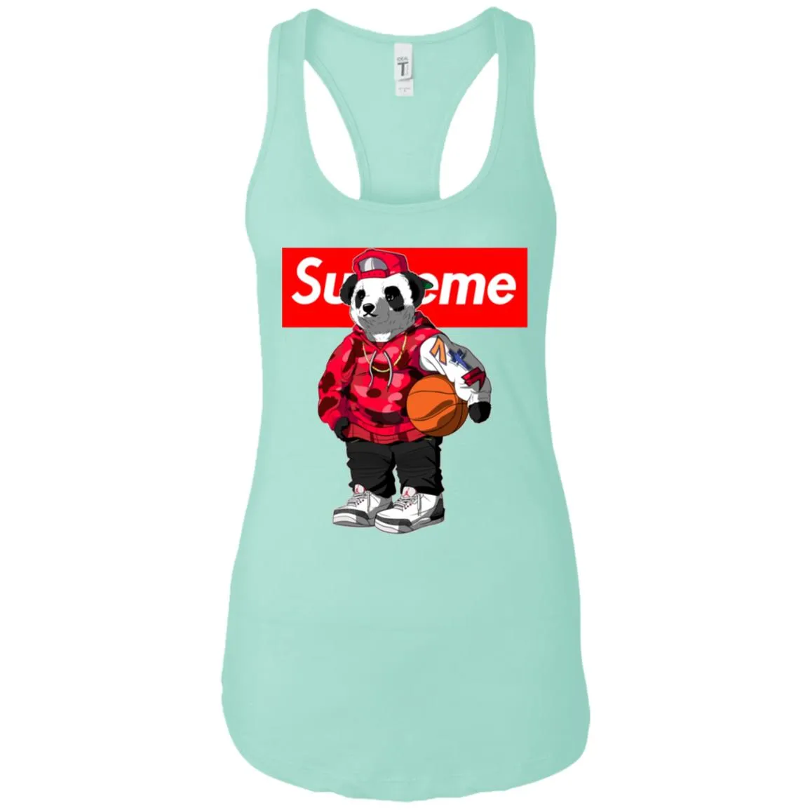 Supreme Bear Basketball T-shirt Women Tank Top