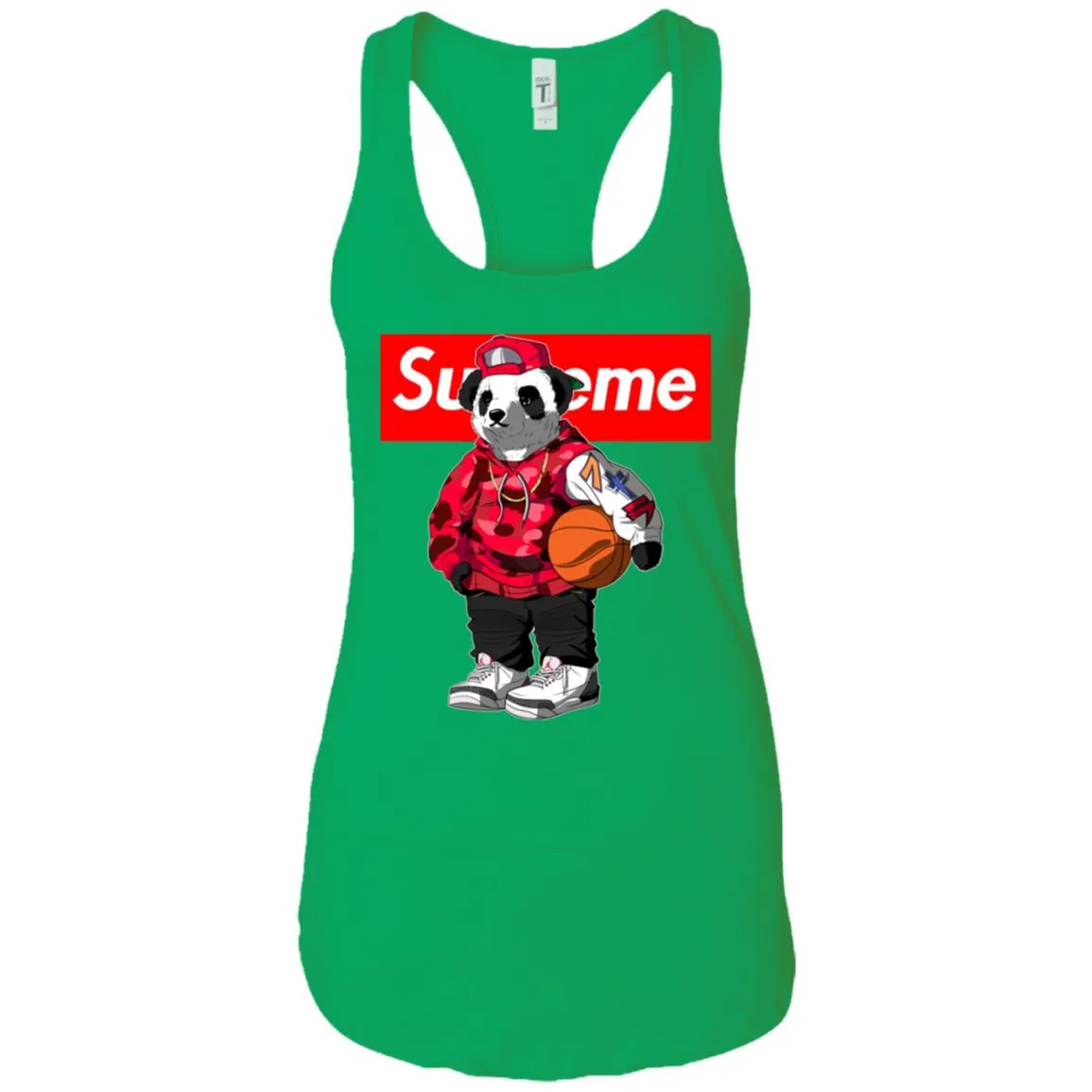 Supreme Bear Basketball T-shirt Women Tank Top