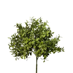 UV Boxwood Stem - 12 Inch - Set of 6 Stems