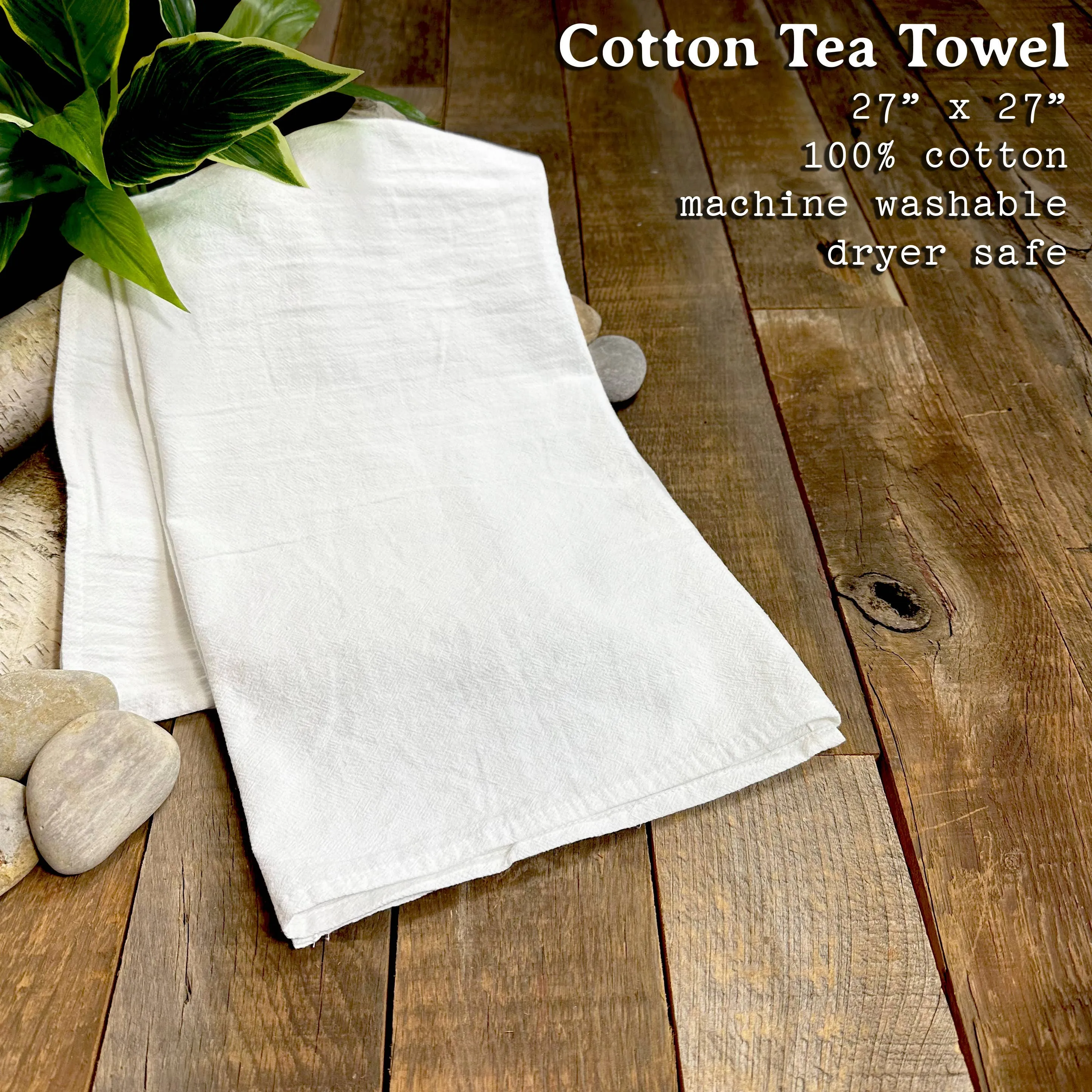 Watercolor Ice Skate Tea Towel