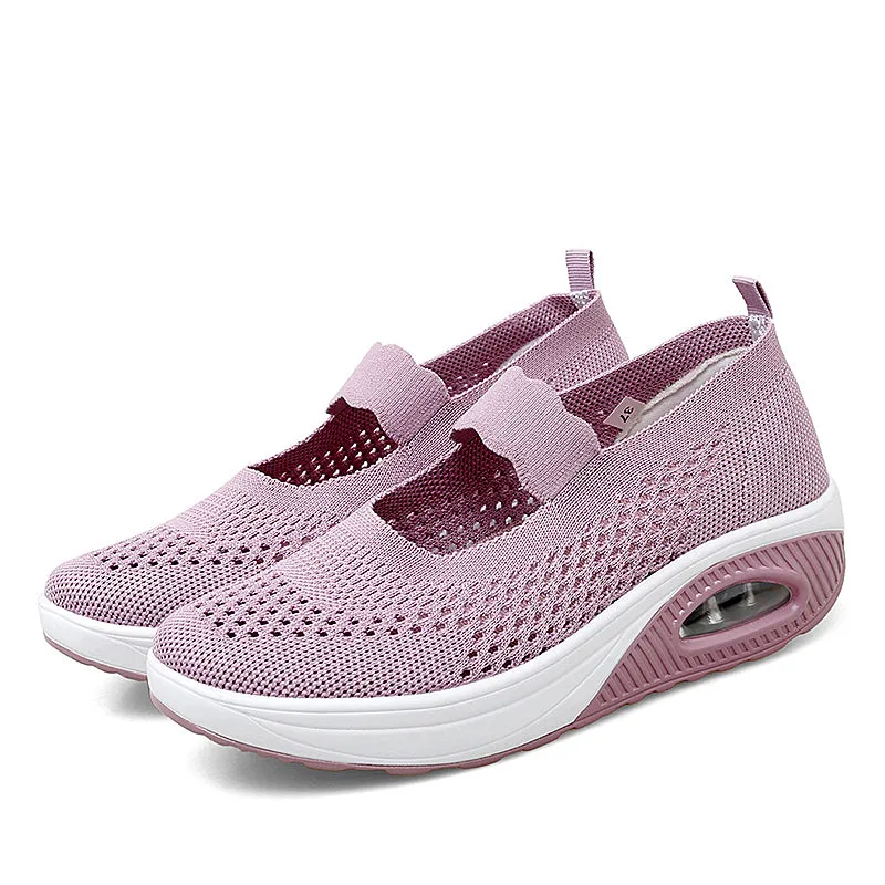 Women's Air Cushion Thick Sole Casual Sports Shoes